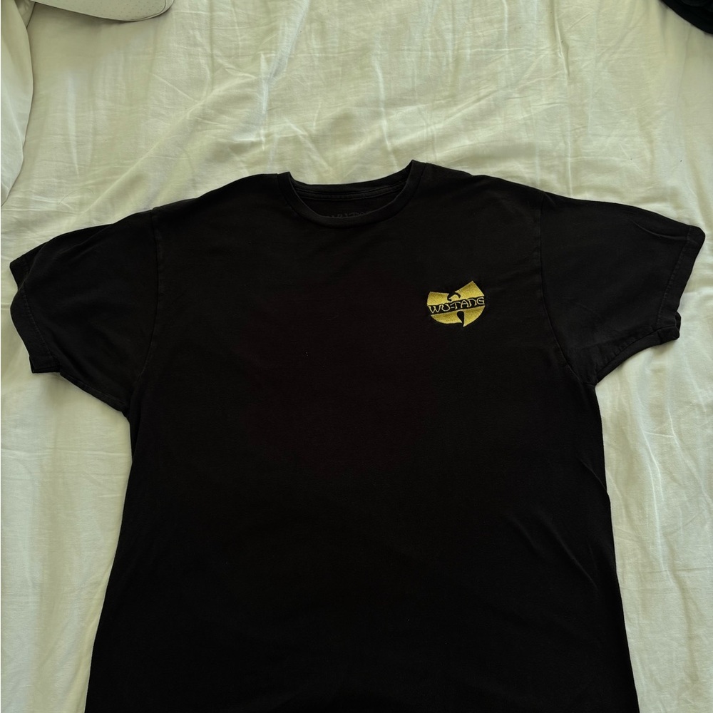 Black Short Sleeve Tee with Crew Neck
